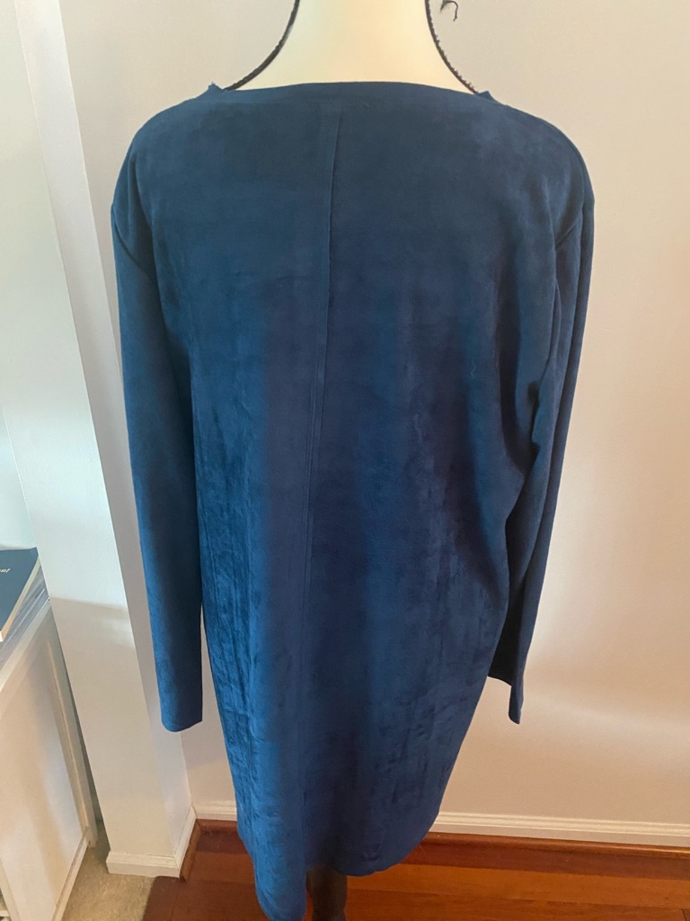 Joh  XL faux suede blue dress - Picture 3 of 6